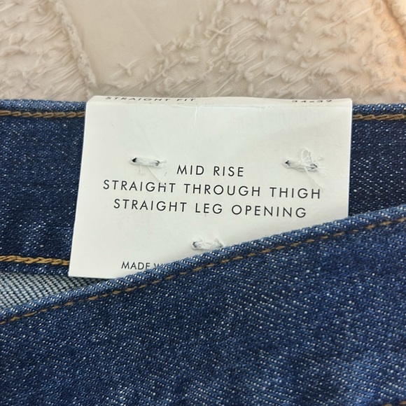 Banana Republic Straight Jeans NWT 34x32 - Picture 4 of 7
